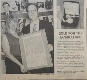 Award presentation ceremony photo