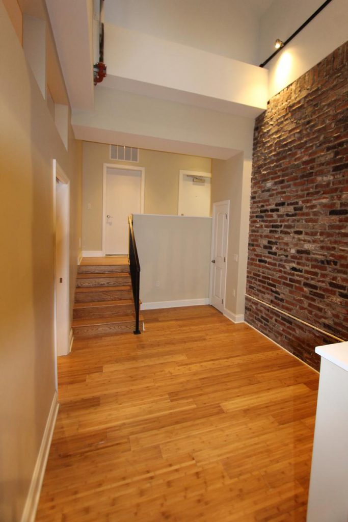 Interior of modern loft space
