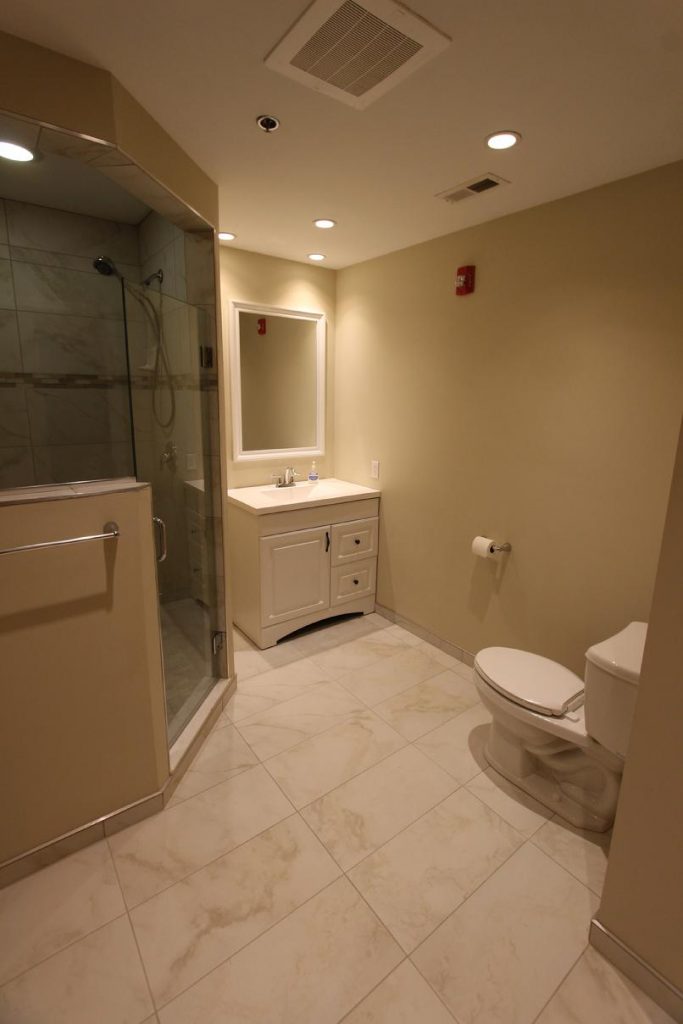 Modern bathroom interior design