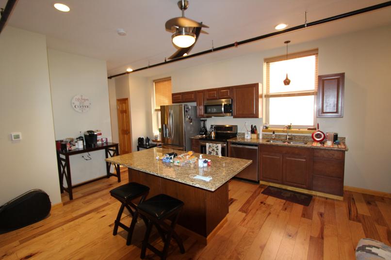 Modern kitchen with island