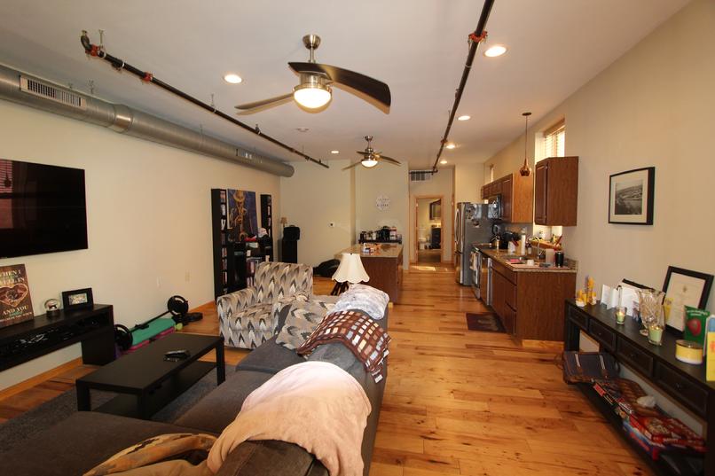 Open concept living area