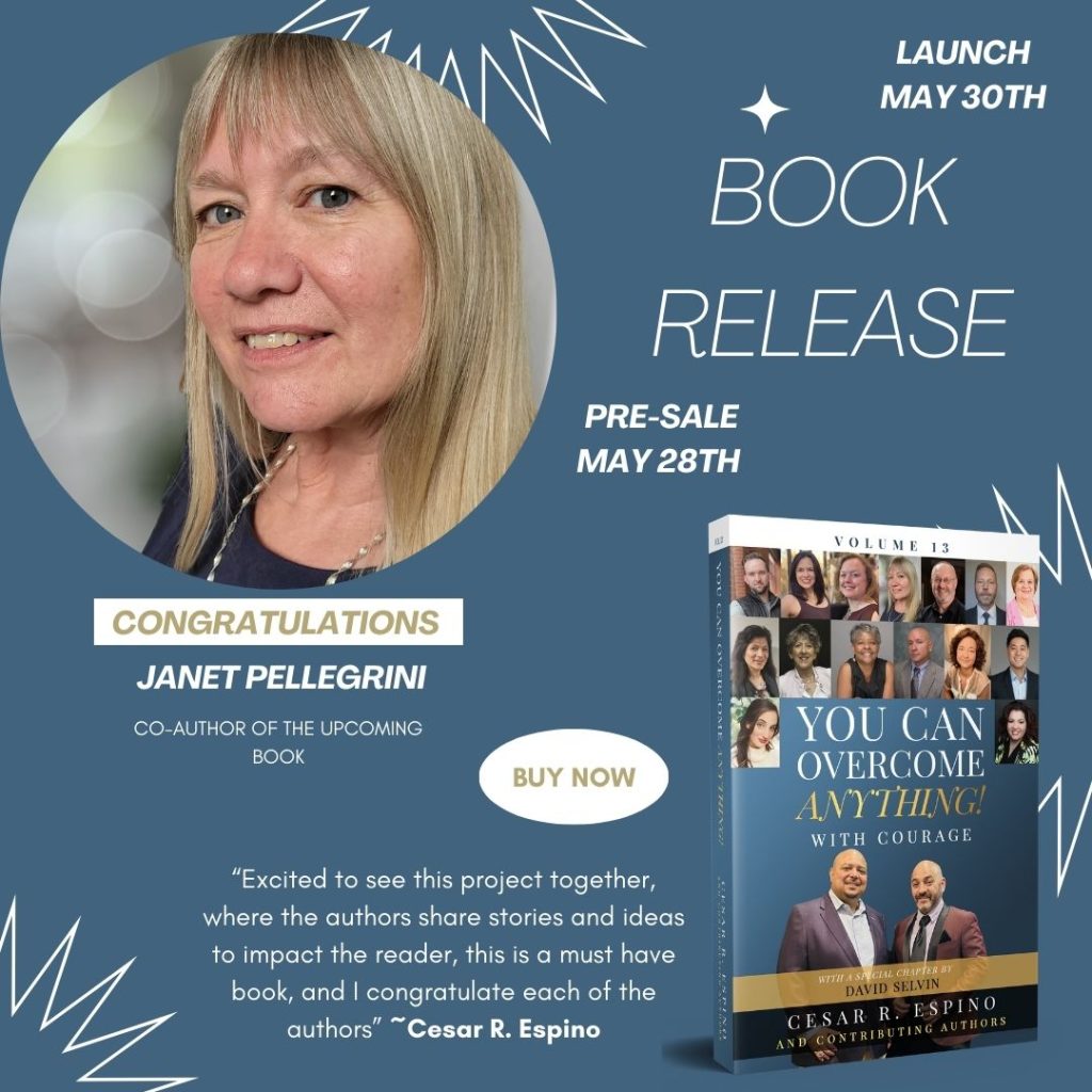 Book release announcement with author