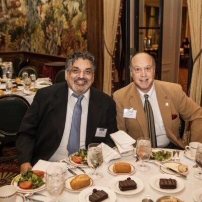 Charlie Pellegrini with Joseph DiSanto, Ambassador of the Star Lofts Pittsburgh